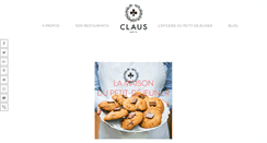 Desktop Screenshot of clausparis.com